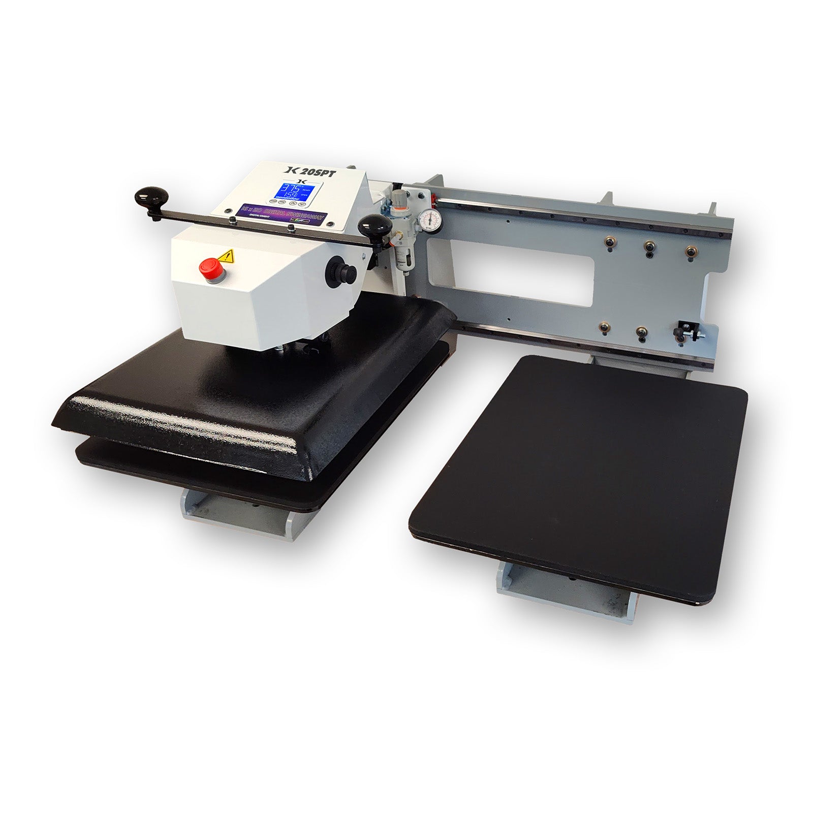 Geo Knight DK20SPT Digital Twin Air Automatic Shuttle Heat Press | 16" x 20"