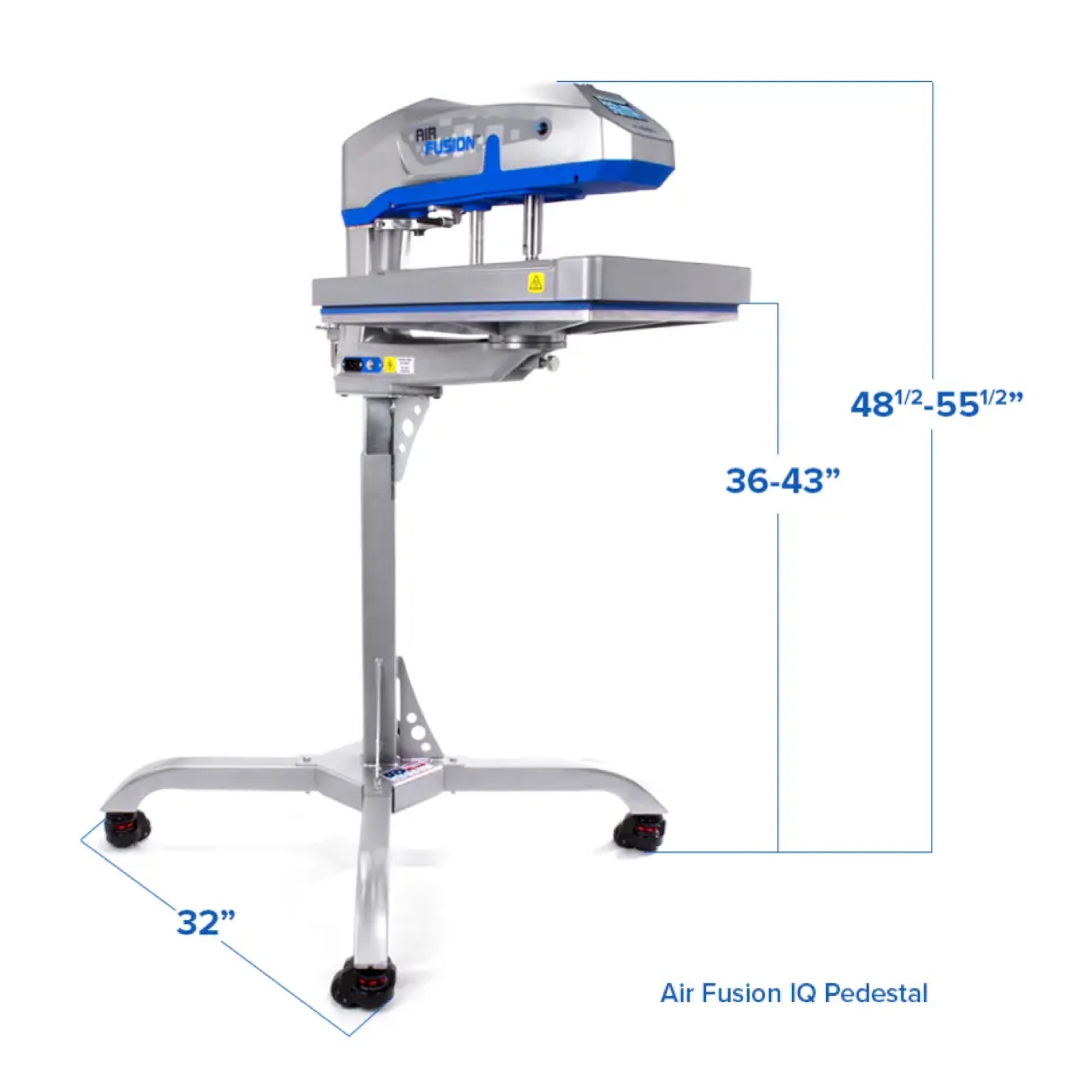 Hotronix Air Fusion IQ Pedestal Automatic Swing-Away Heat Press | 16" x 20"