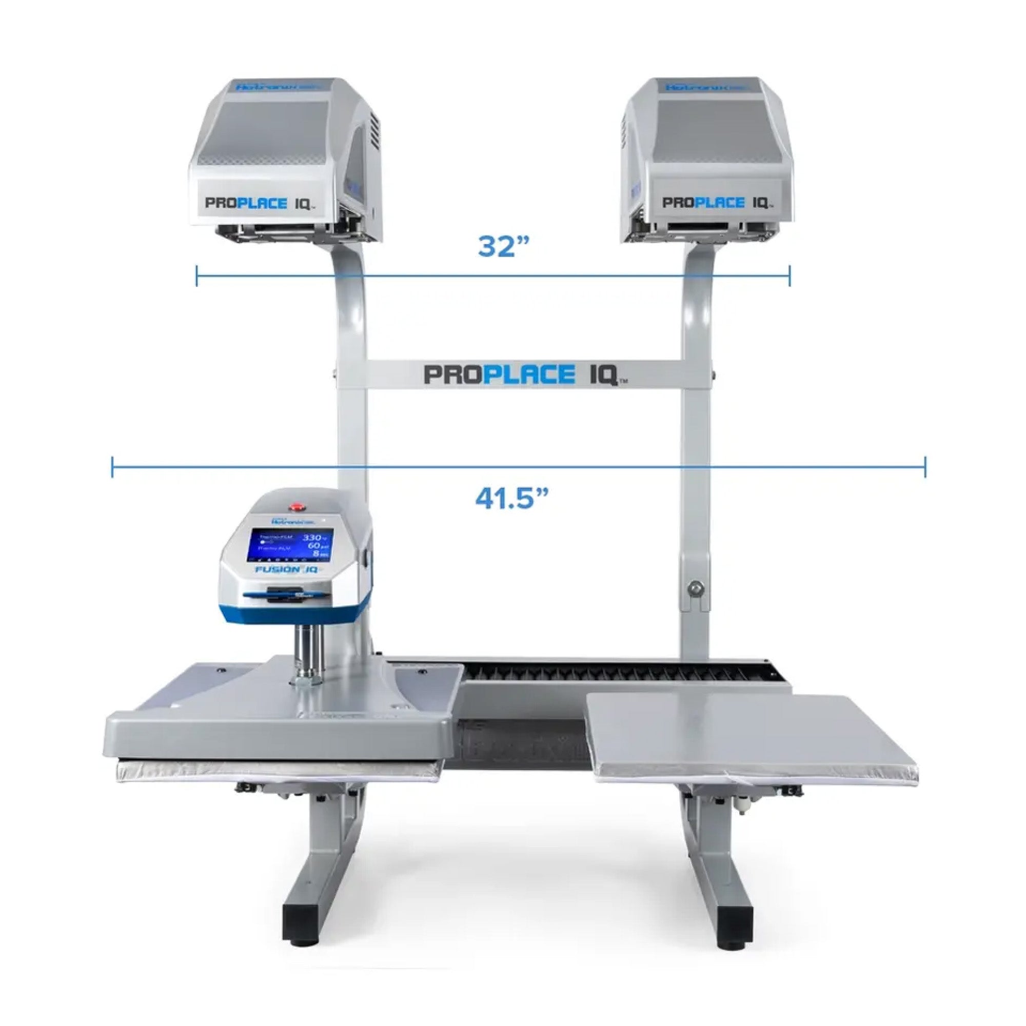 Hotronix Dual Air Fusion ProPlaceIQ Twin Table Automatic Shuttle Heat Press | 16" x 20"