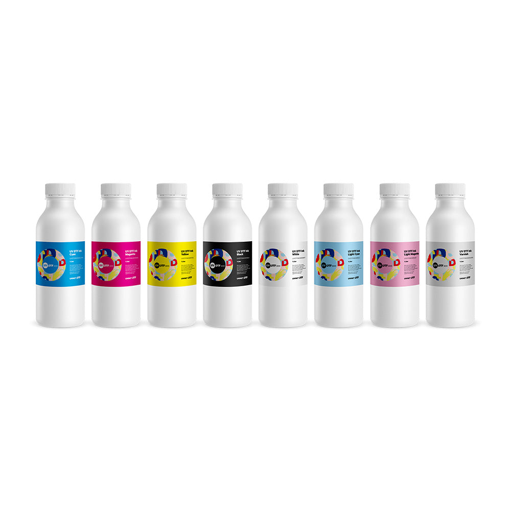 Uninet UV DTF 3000 Direct-to-Film Printer Ink | 1 Liter Complete Set