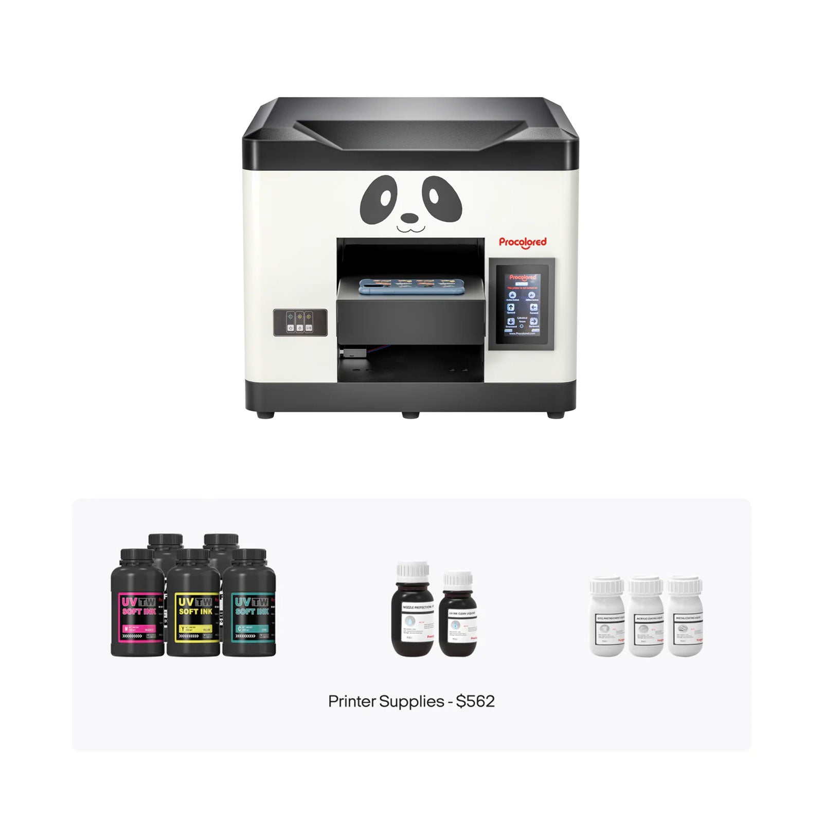 Procolored V6 Panda UV DTO Direct-to-Object A4 L800 Printer