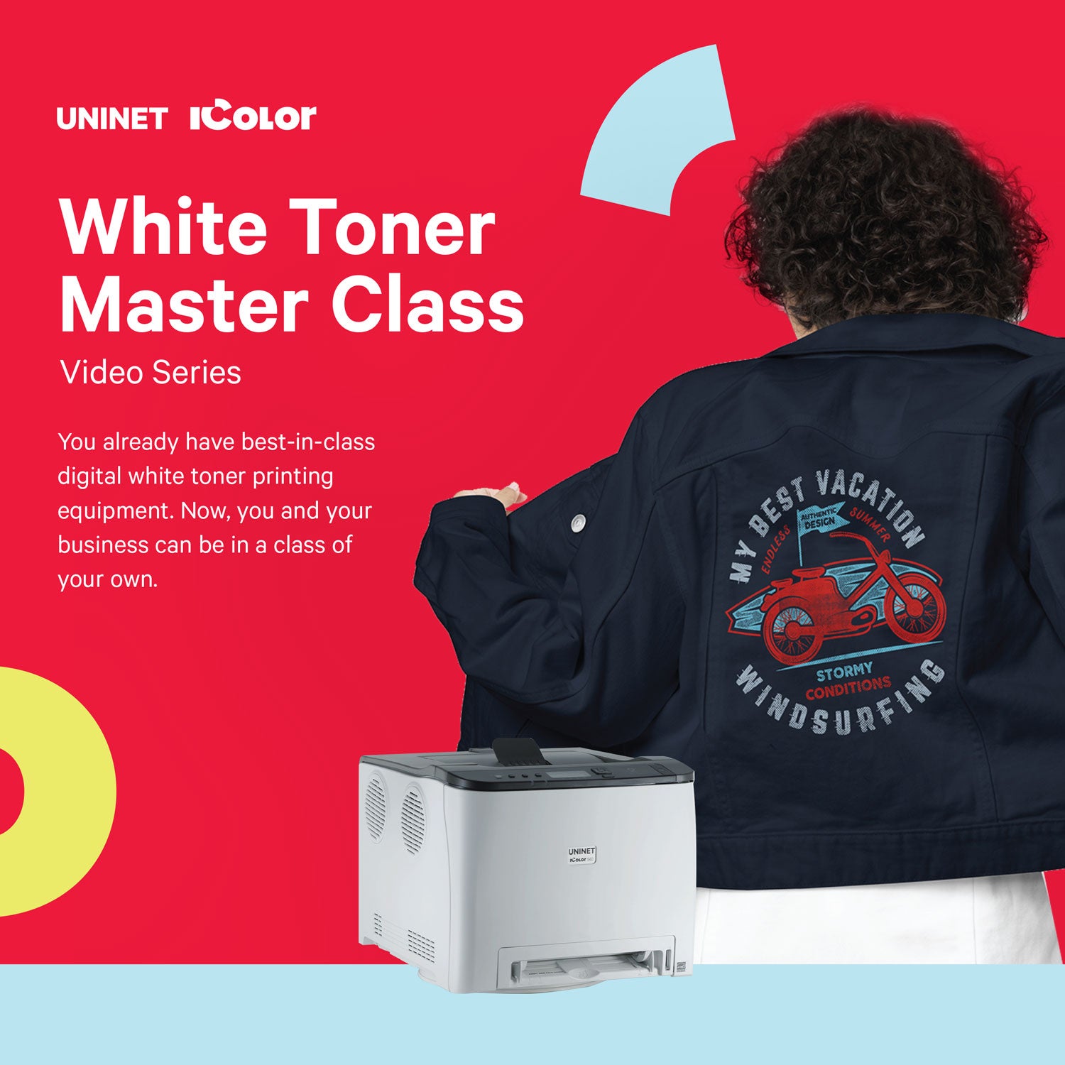 Uninet IColor 650 White Toner Transfer Printer