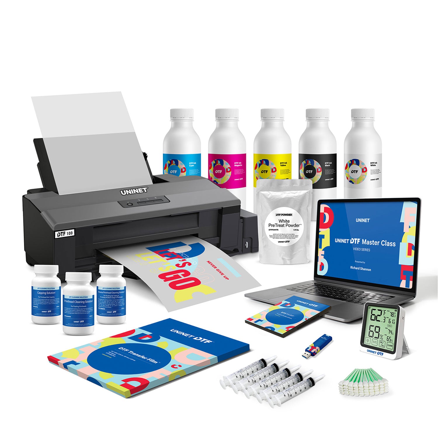 Uninet DTF 100 Direct-to-Film A3+ Sheet Printer | Starter Bundle